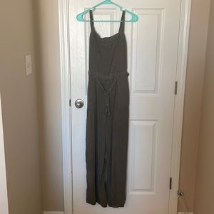 Army green jumpsuit